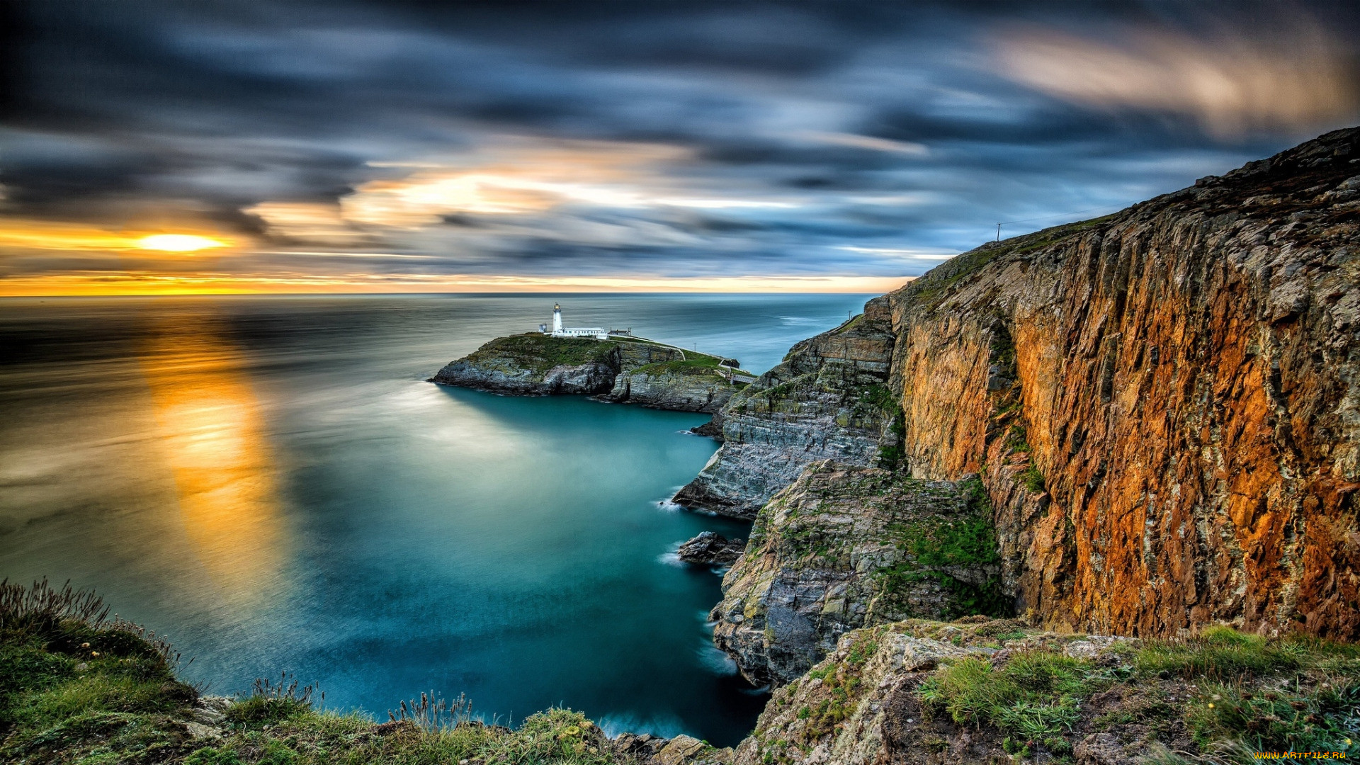 south stack lighthouse, wales, uk, , , south, stack, lighthouse